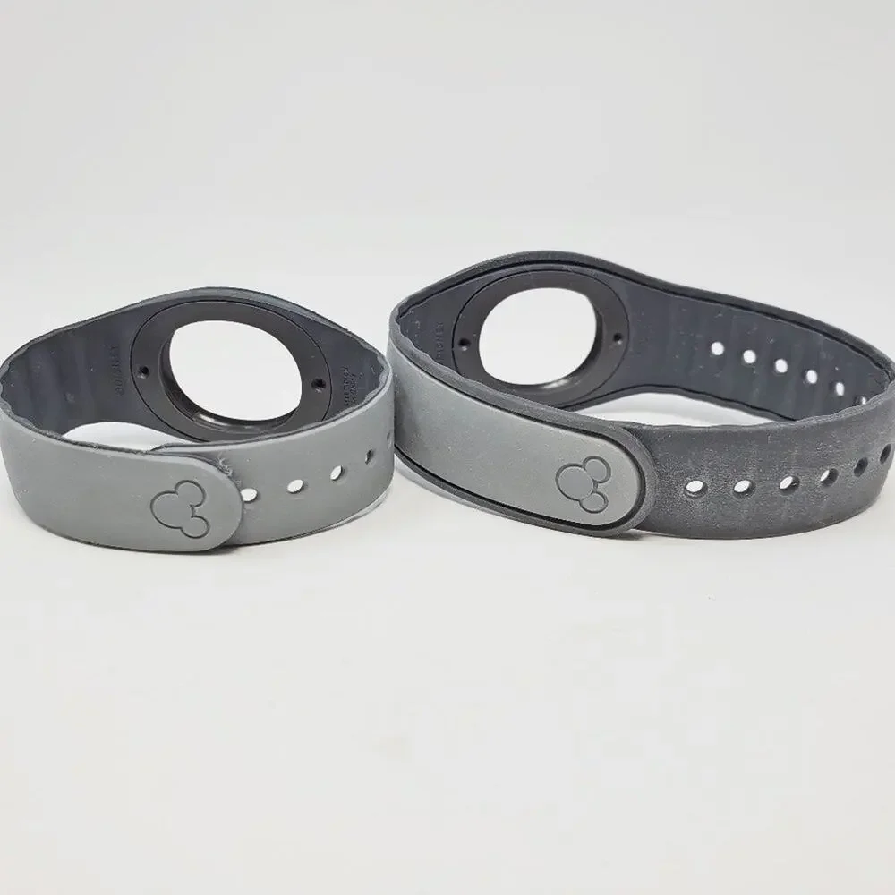 Disney Baby Gray Pair of MagicBands 2  Perfect for Couples!